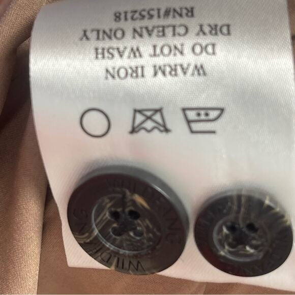 NWT Wildfang Empower Blazer - Bold Orange w/ Black Stripes, Size 1X - Picture 10 of 11